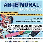 BANNER CONVITE INAUGURA&Ccedil;&Atilde;O - PROJETO ARTE MURAL