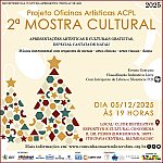 BANNER 2&ordf; MOSTRA CULTURAL - OFICINAS ART&Iacute;STICAS ACPL