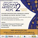BANNER INSCRI&Ccedil;&Otilde;ES ABERTAS 2026 - OFICINAS ART&Iacute;STICAS ACPL 2