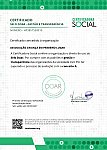 CERTIFICADO SELO DOAR - Associa&ccedil;&atilde;o Crian&ccedil;a em Primeiro Lugar