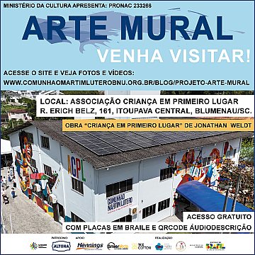 Divulgação Venha Visitar! - Projeto Arte Mural